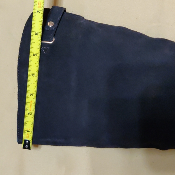 Ladies brown suede below the knee boots - Picture 5 of 6